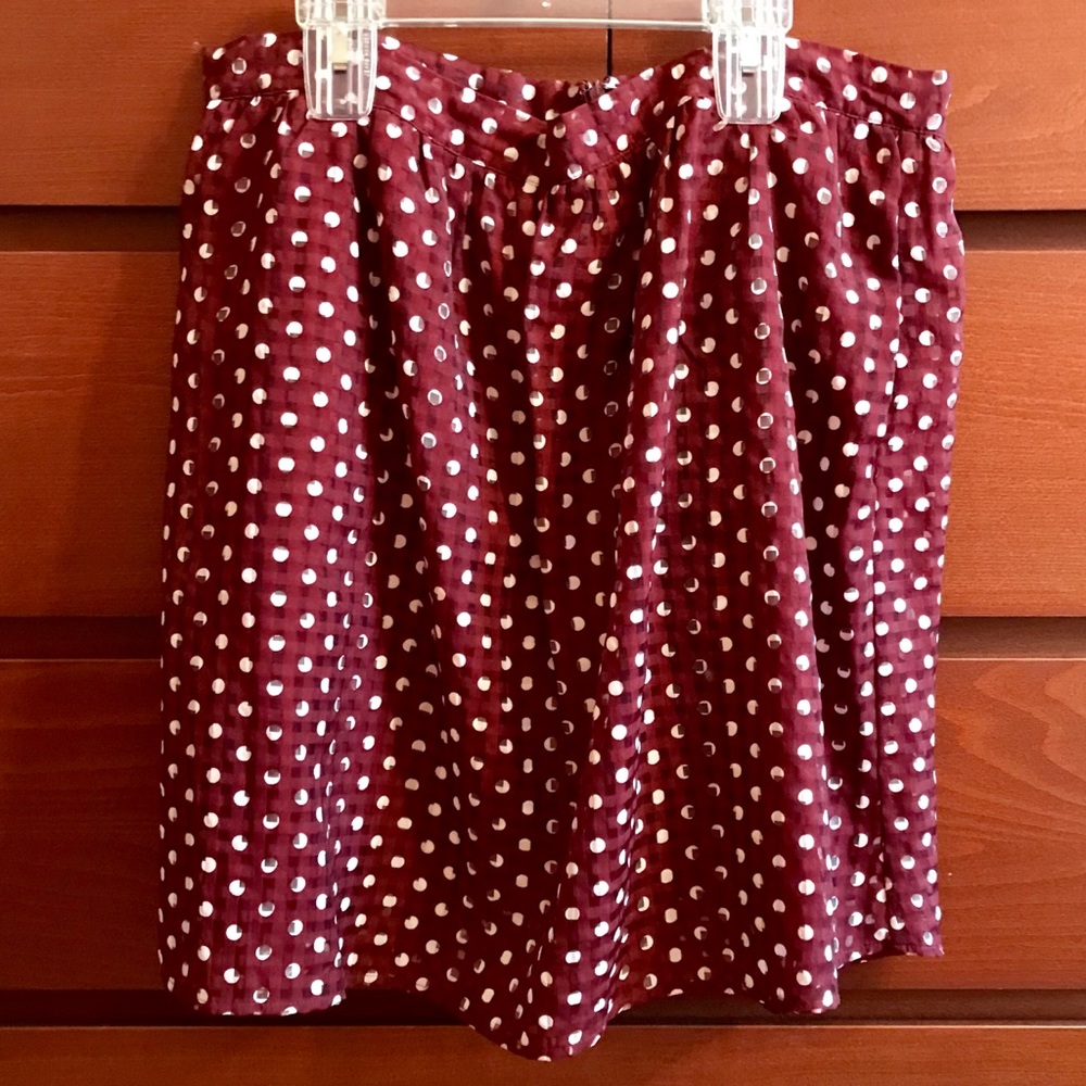 Maison Jules Polkadot Skirt